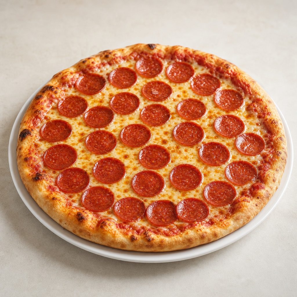 Pizza de Pepperoni — cardápio do Hotel Holambra