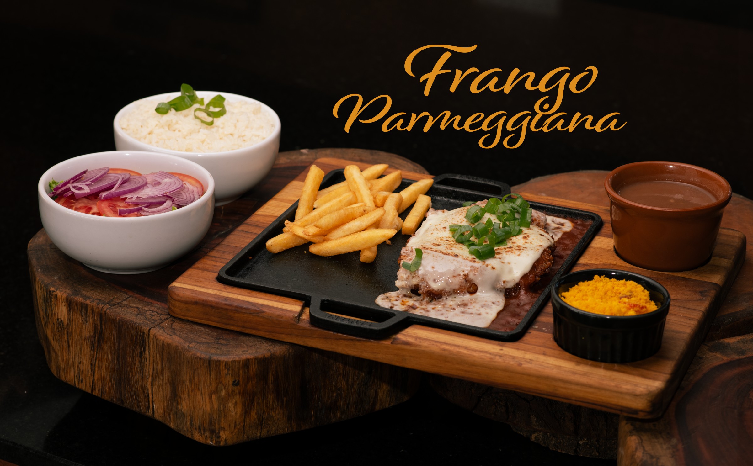 Filé de Frango Parmeggiana