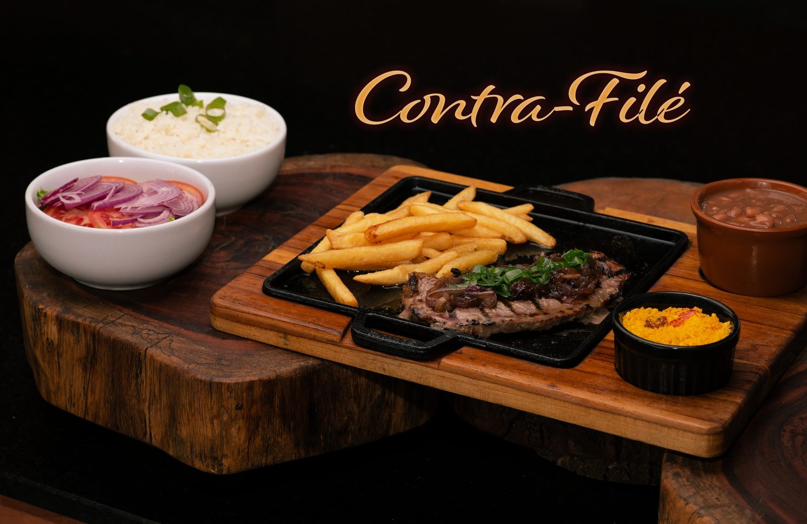 Contra Filé — cardápio do Hotel Holambra