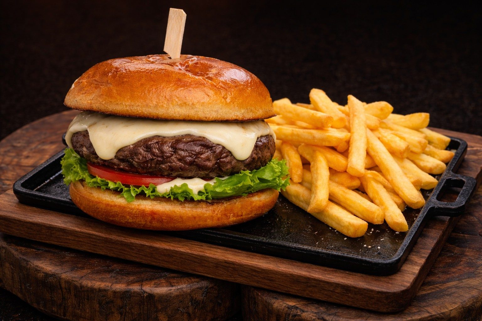 Hamburguer Artesanal Classic — cardápio do Hotel Holambra
